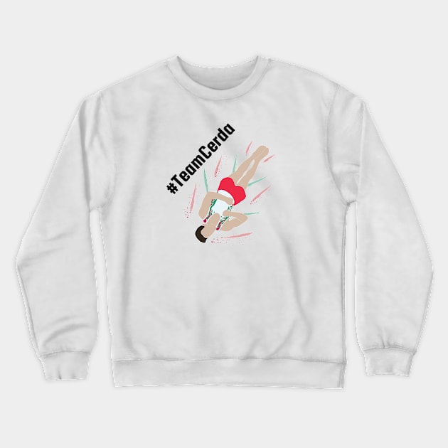 Team Cerda Crewneck Sweatshirt by flipflytumble